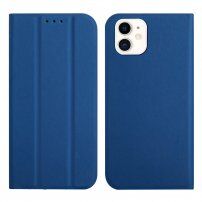 Magnetyczny pokrowiec flip do iPhone 12 mini - królewski niebieski