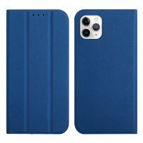 Magnetyczny pokrowiec flip do iPhone 12 / 12 Pro - królewski niebieski
