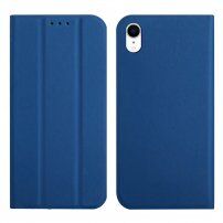 Magnetyczny pokrowiec flip do iPhone XR - królewski niebieski