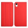 Magnetyczny pokrowiec flip do iPhone XR - czerwony