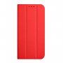 Magnetyczny pokrowiec flip do iPhone XR - czerwony