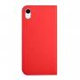 Magnetyczny pokrowiec flip do iPhone XR - czerwony