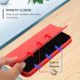 Magnetyczny pokrowiec flip do iPhone XR - czerwony