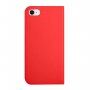 Magnetyczny pokrowiec flip do iPhone SE (2020/2022) / 8 / 7 - czerwony