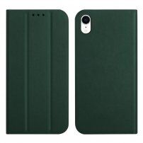 Magnetyczny pokrowiec flip do iPhone XR - zielony