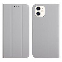 Magnetyczny pokrowiec flip do iPhone 12 mini - szare