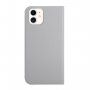 Magnetyczny pokrowiec flip do iPhone 12 mini - szare