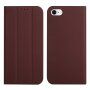 Magnetyczny pokrowiec flip do iPhone SE (2020/2022) / 8 / 7 - brązowy
