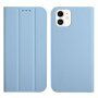 Magnetyczny pokrowiec flip do iPhone 12 mini - niebieskie