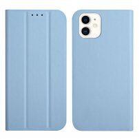 Magnetyczny pokrowiec flip do iPhone 12 mini - niebieskie