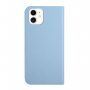 Magnetyczny pokrowiec flip do iPhone 12 mini - niebieskie