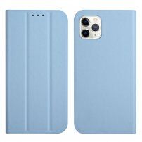 Magnetyczny pokrowiec flip do iPhone 12 Pro Max - niebieskie