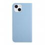 Magnetyczny pokrowiec flip do iPhone 13 - niebieskie