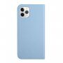 Magnetyczny pokrowiec flip do iPhone 13 Pro Max - niebieskie