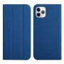 Magnetyczny pokrowiec flip do iPhone 13 Pro Max - królewski niebieski