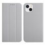 Magnetyczny pokrowiec flip do iPhone 13 mini - szare
