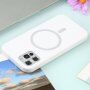 Etui silikonowe ze wsparciem Magsafe ładowania do iPhone 11 Pro Max - biały