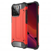 Super trwałe "Armor" etui do iPhone 13 Pro Max - czerwony