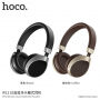 HOCO elastyczne bezprzewodowe słuchawki Bluetooth dla Apple iPhone / iPod - czarne