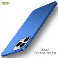 MOFI ultra cienkie ochronne etui do iPhone 13 Pro Max - niebieskie