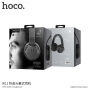HOCO Bluetooth bezprzewodowe słuchawki dla Apple iPhone - czarne