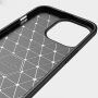 Trwałe etui z teksturą szlifowaną do iPhone 13 Pro Max - czerwony