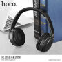 HOCO Bluetooth bezprzewodowe słuchawki dla Apple iPhone - czarne