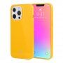 Goospery etui błyszczące z miękkiego plastiku do iPhone 13 Pro - żółte