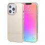 Goospery etui błyszczące z miękkiego plastiku do iPhone 13 Pro Max - złote
