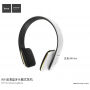 HOCO bezprzewodowe Bluetooth słuchawki ze sterowaniem dla urządzeń Apple - białe