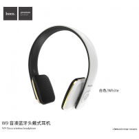 HOCO bezprzewodowe Bluetooth słuchawki ze sterowaniem dla urządzeń Apple - białe