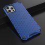 Etui ze strukturą plastra miodu dla iPhone 13 Pro Max - niebieskie