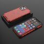 Etui ze strukturą plastra miodu dla iPhone 13 Pro Max - czerwony