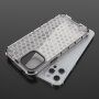 Etui ze strukturą plastra miodu dla iPhone 13 Pro Max - czerwony