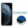 Hartowane Anti-Spy 3D szkło do iPhone 11 Pro Max - czarne