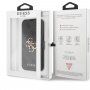 Guess 4G Metal Logo pokrowiec flip do iPhone 13 Pro - szare