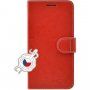FIXED FIT pokrowiec flip do iPhone 13 Pro Max - czerwony