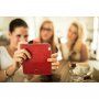 FIXED FIT pokrowiec flip do iPhone 13 Pro Max - czerwony