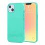 Goospery etui błyszczące z miękkiego plastiku do iPhone 13 mini - błękitny