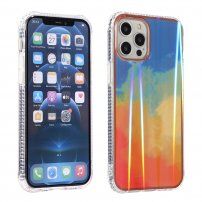 Zmieniające się etui odporne na uderzenia do iPhone 13 Pro Max - tęcza