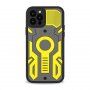 Etui odporne na uderzenia ze wzorem kamuflażu do iPhone 11 Pro - żółte