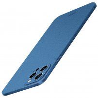 MOFI Fandun ultra cienkie matowe etui do iPhone 13 Pro Max - niebieskie