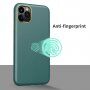 Etui odporne na uderzenia z teksturą skóry do iPhone 11 Pro - zielone