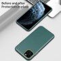 Etui odporne na uderzenia z teksturą skóry do iPhone 11 Pro - zielone