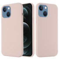 Etui ochronne silikonowe z obsługą ładowania MagSafe do iPhone 13 mini - różowe