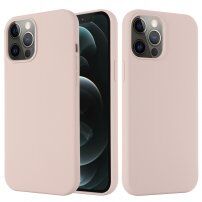 Etui ochronne silikonowe z obsługą ładowania MagSafe do iPhone 13 Pro Max - różowe