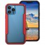 Trwałe Armor etui metalowe do iPhone 13 Pro Max - czerwony