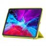 Pokrowiec ze stojakiem i funkcją usypiania dla iPad Air 4 (2020) / Air 5 (2022) - neonowa zieleń