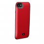 Etui z baterią zewnętrzną dla iPhone 6 / 6S / 7 / 8 / SE (2020/2022) - 5 000 mAh - czerwony