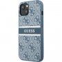 Guess 4G Printed Stripe etui do iPhone 13 - niebieskie
